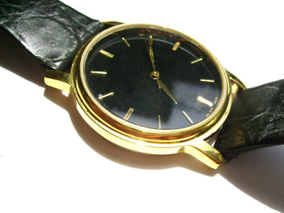 golden watch