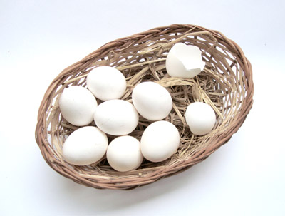 eggs in basket